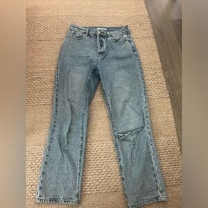 Pacsun high rise straight jeans